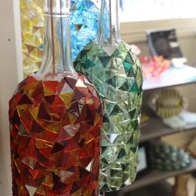 Stained Glass Bottles