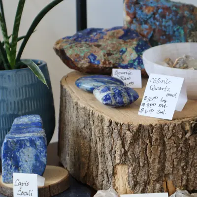 Crystals inside the Dreaming Tree
