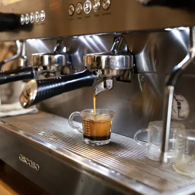 Coffee machine.